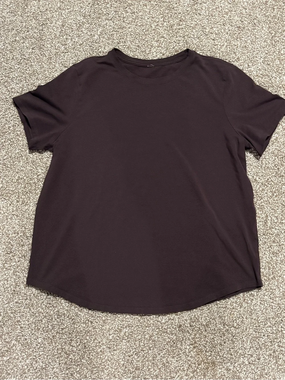 Lululemon Athletica Short Sleeve Crewneck Tee in Black